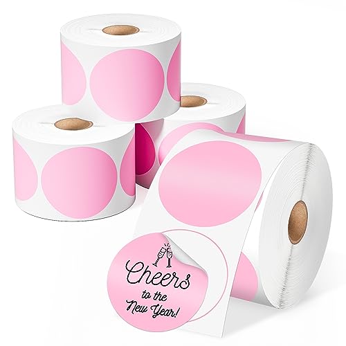 Phomemo 2'' Color Circle Thermo-Etiketten, selbstklebende runde Aufkleber-Etiketten, 750 Stk.