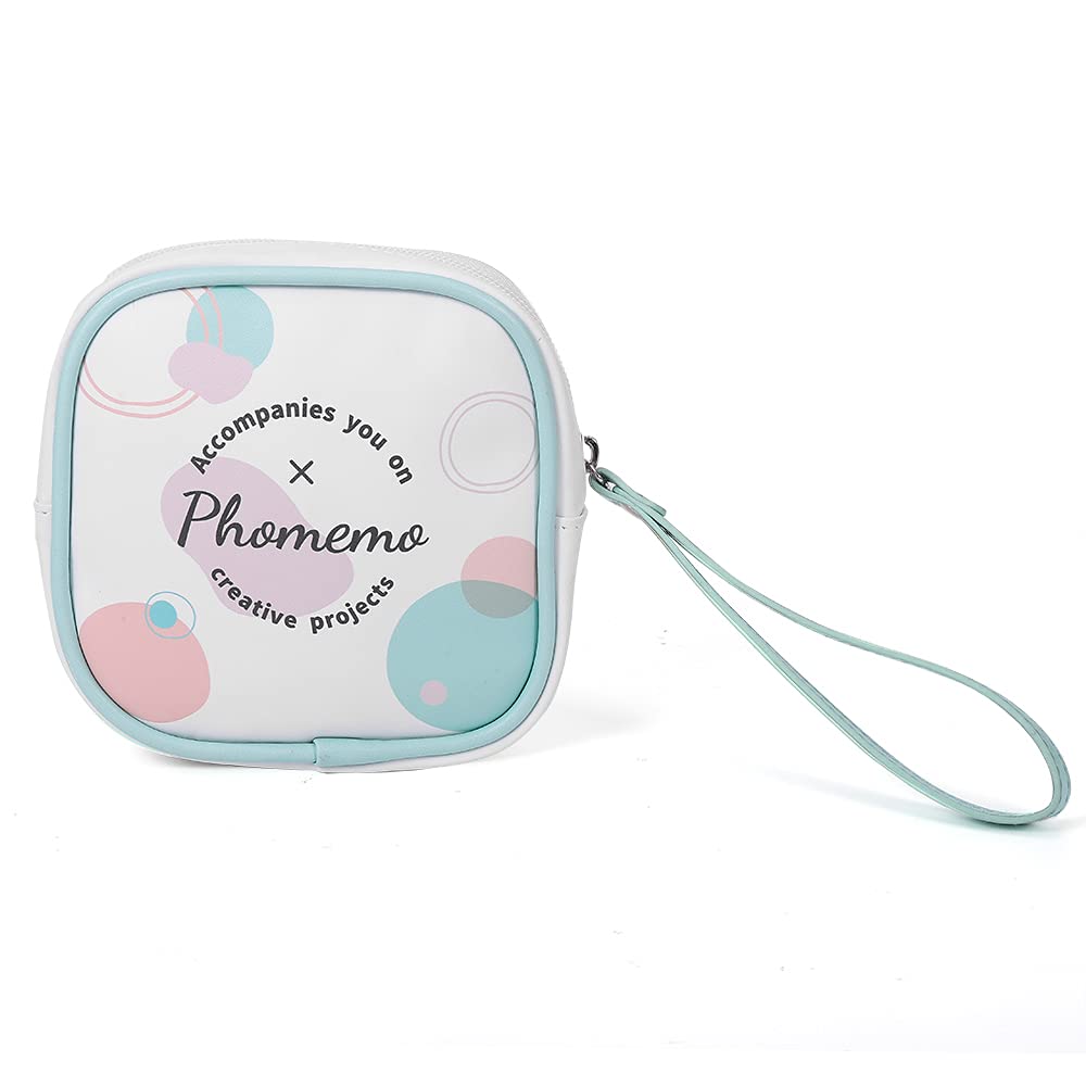 Phomemo Bag M02/M110/Q30/D30 Printers, Printer Protection Bag, Storage Bag, Travel Bag,White