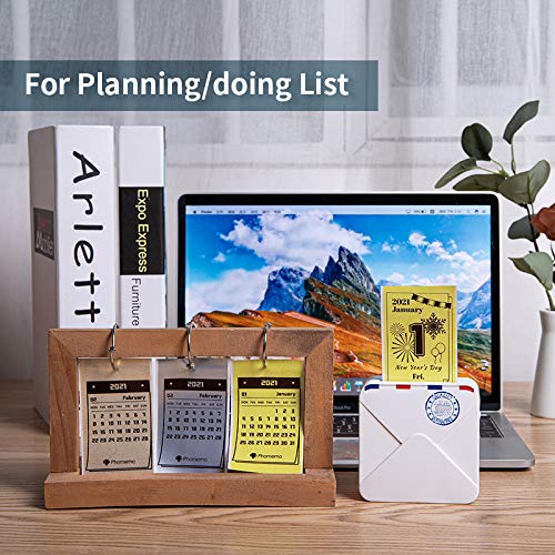 Phomemo Paper for T02 M02 M02X M02S M02PRO M02L Mini Printer, Compatible with M03 M03AS M04S M04AS M832 M833 Portable Thermal Printer, Grey/Yellow/Gold Transparent Paper, 53mm x 3.5mm, 3 Rolls