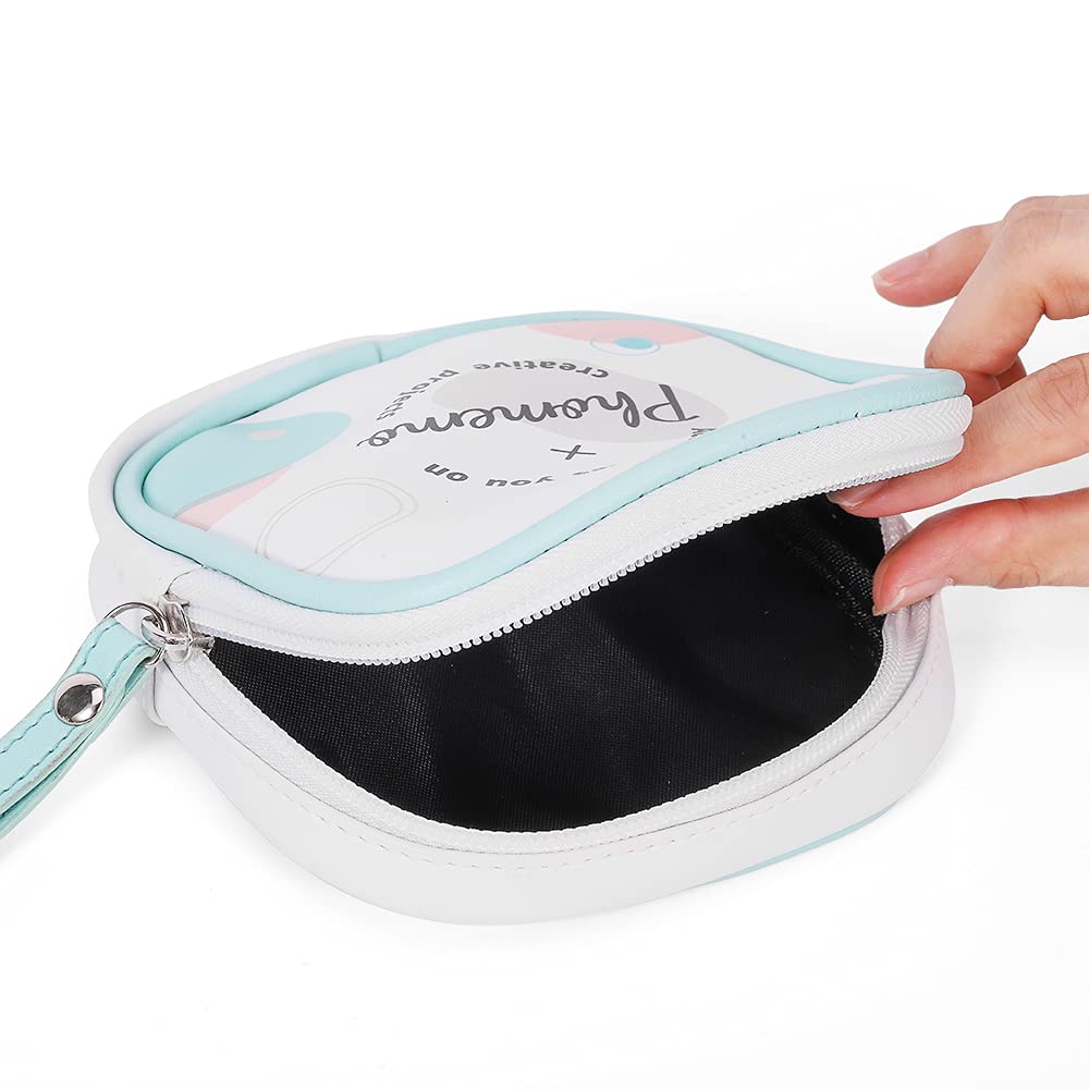 Phomemo Bag M02/M110/Q30/D30 Printers, Printer Protection Bag, Storage Bag, Travel Bag,White