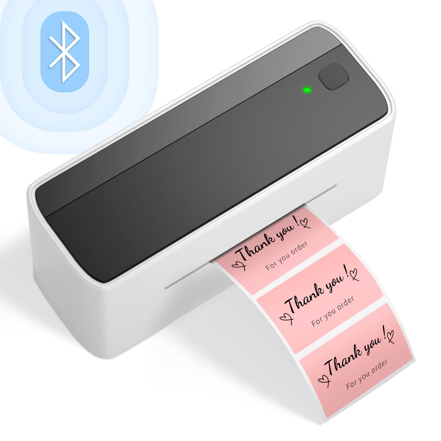 Phomemo Stampante per Etichette Bluetooth, 4 x 6, DHL Stampante Termica Stampante Etichette Label Printer, Compatibile con Ebay, Amazon, Etsy,DPD, Ups, Wish, Shopify, Zalando, Otto, DHL