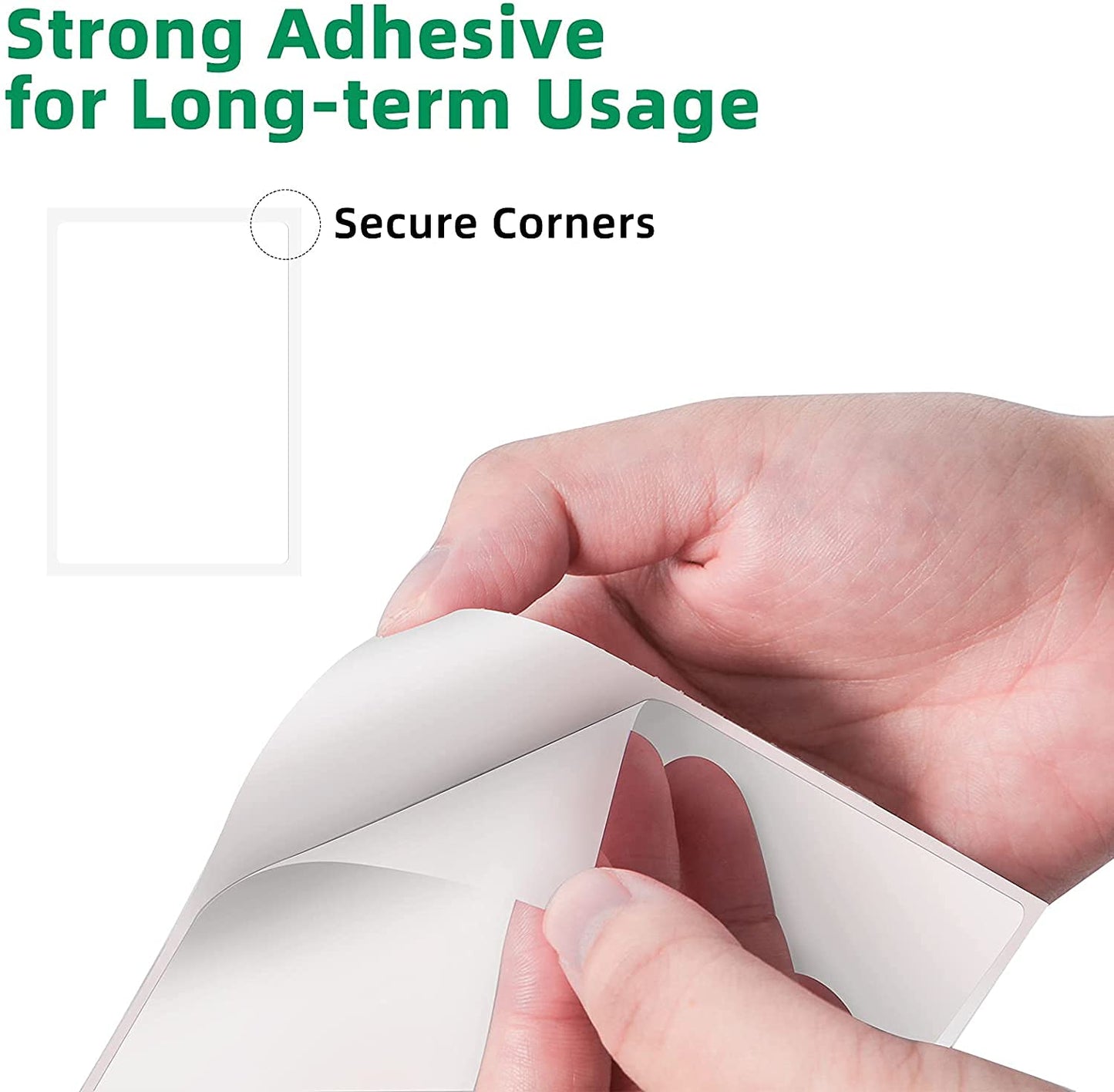 4x6 Thermische Verzendlabels Pack van 500 voor Printer Roll Papier Mailing Label Stickers voor UPS USPS Pakketten.