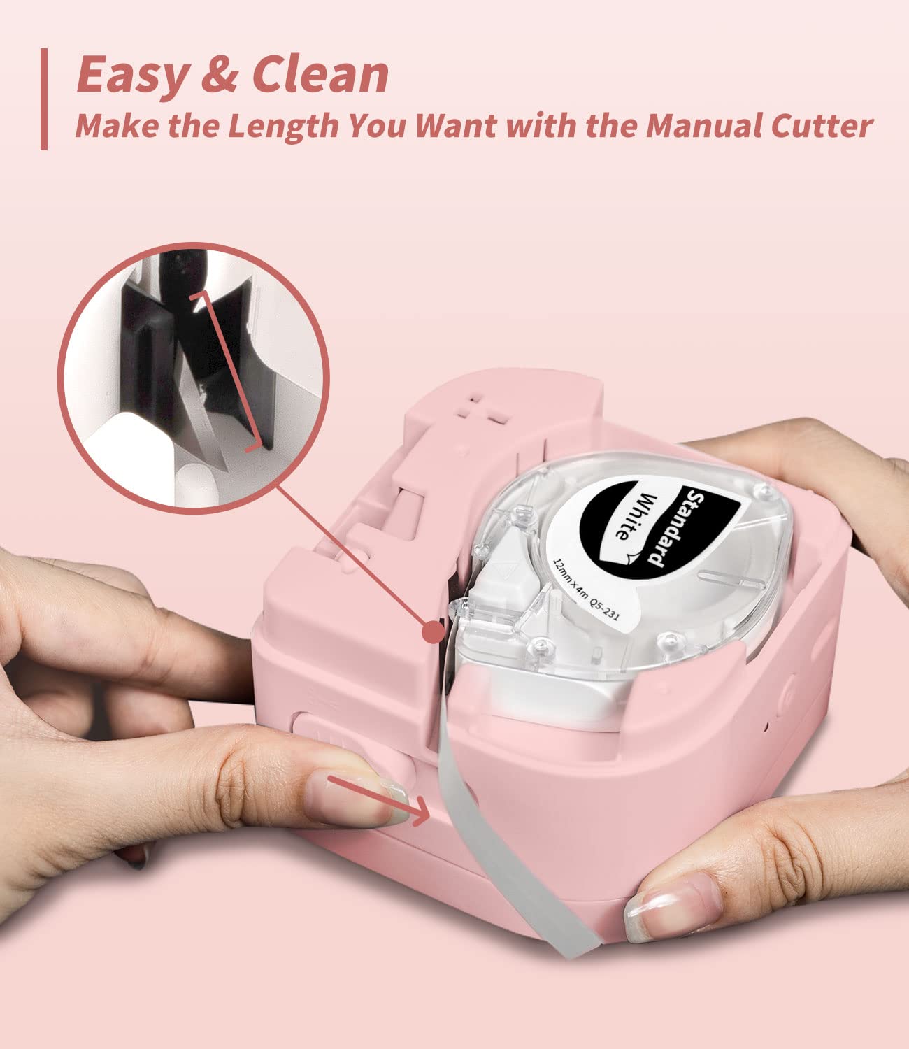 Phomemo P12 Mini ¨¦tiqueteuse Bluetooth, imprimante Etiquette autocollante Thermiques pour la Maison, Le Bureau et Les Petites Entreprises, Wireless Label Maker pour t¨¦l¨¦phone iOS et Android