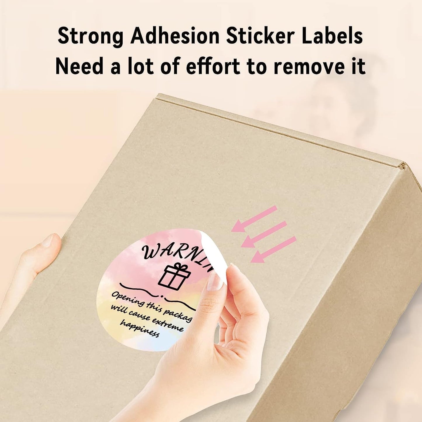 Phomemo 3 Rolls M110 Thermal Transfer Labels Round - Multifunctional Adhesive Labels, 3 Rolls 50x50mm (1.57 x 1.57 inch) Colorful Round Labels, 140 Labels/Roll, 3 Rolls Total