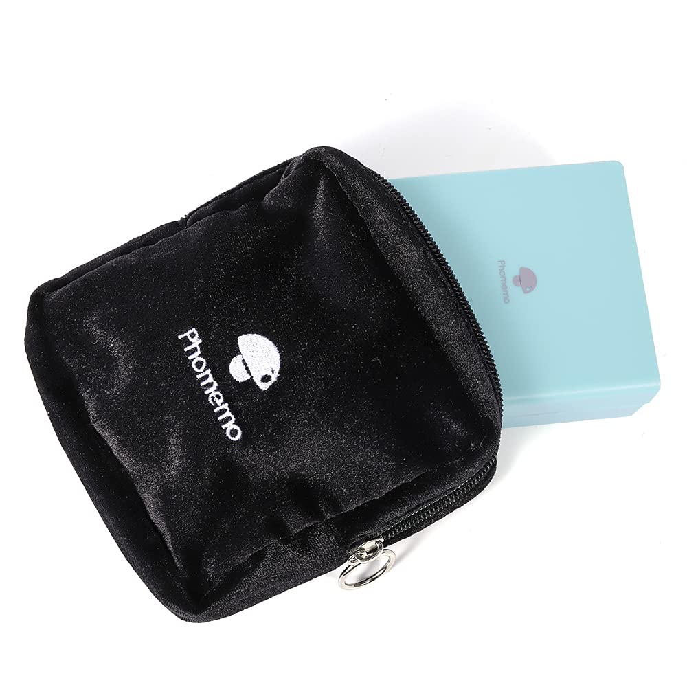 Phomemo Bag M02 /M110/Q30/D30 Printers, Printer Protection Bag, Storage Bag, Travel Bag,Black