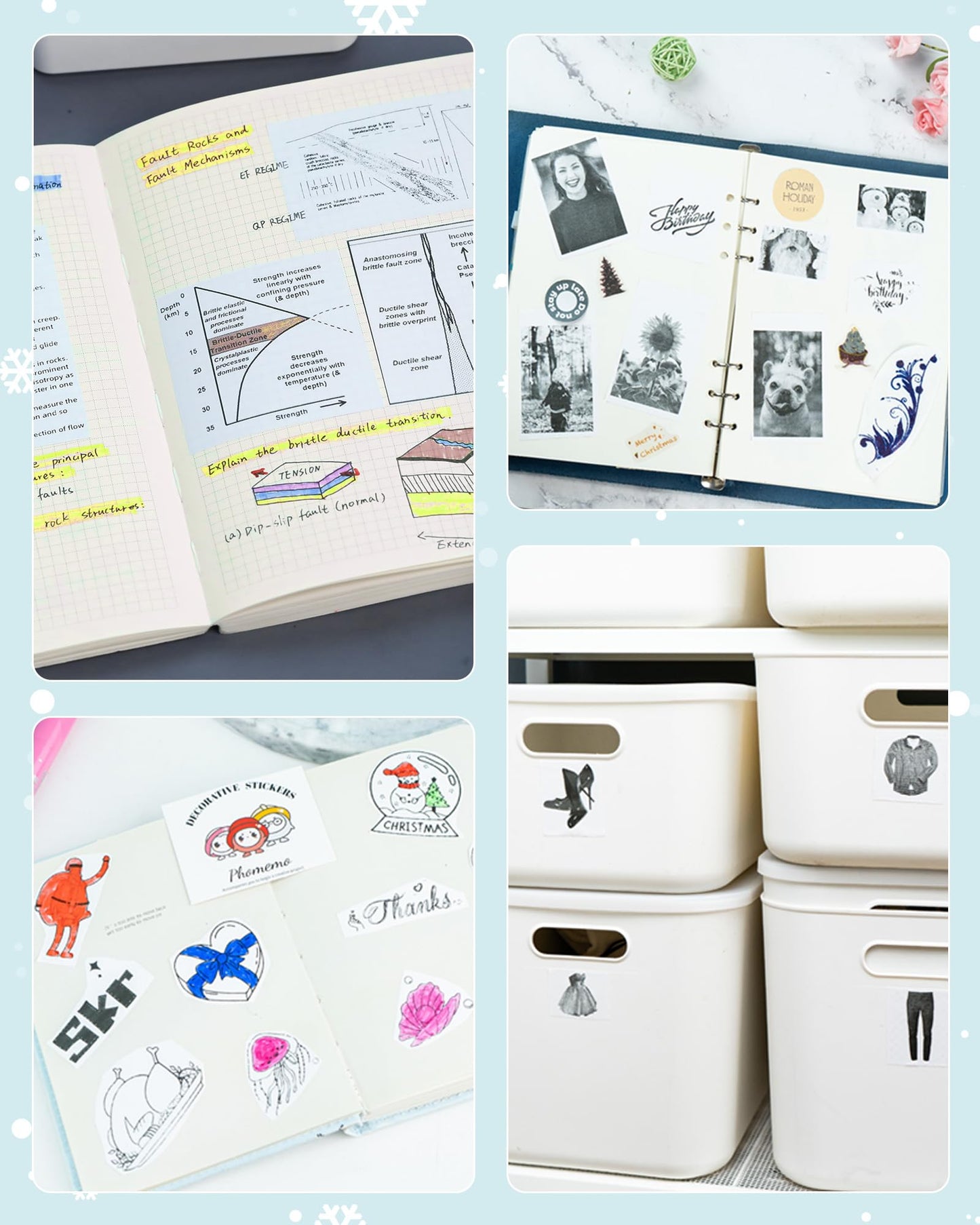 Phomemo Mini Printer,T02 Thermal Printer,Portable Photo Phone Printers for Students,Wireless Sticker Printer for iOS & Android,Small Bluetooth Printer for Home Office School Crafters Kids Friends