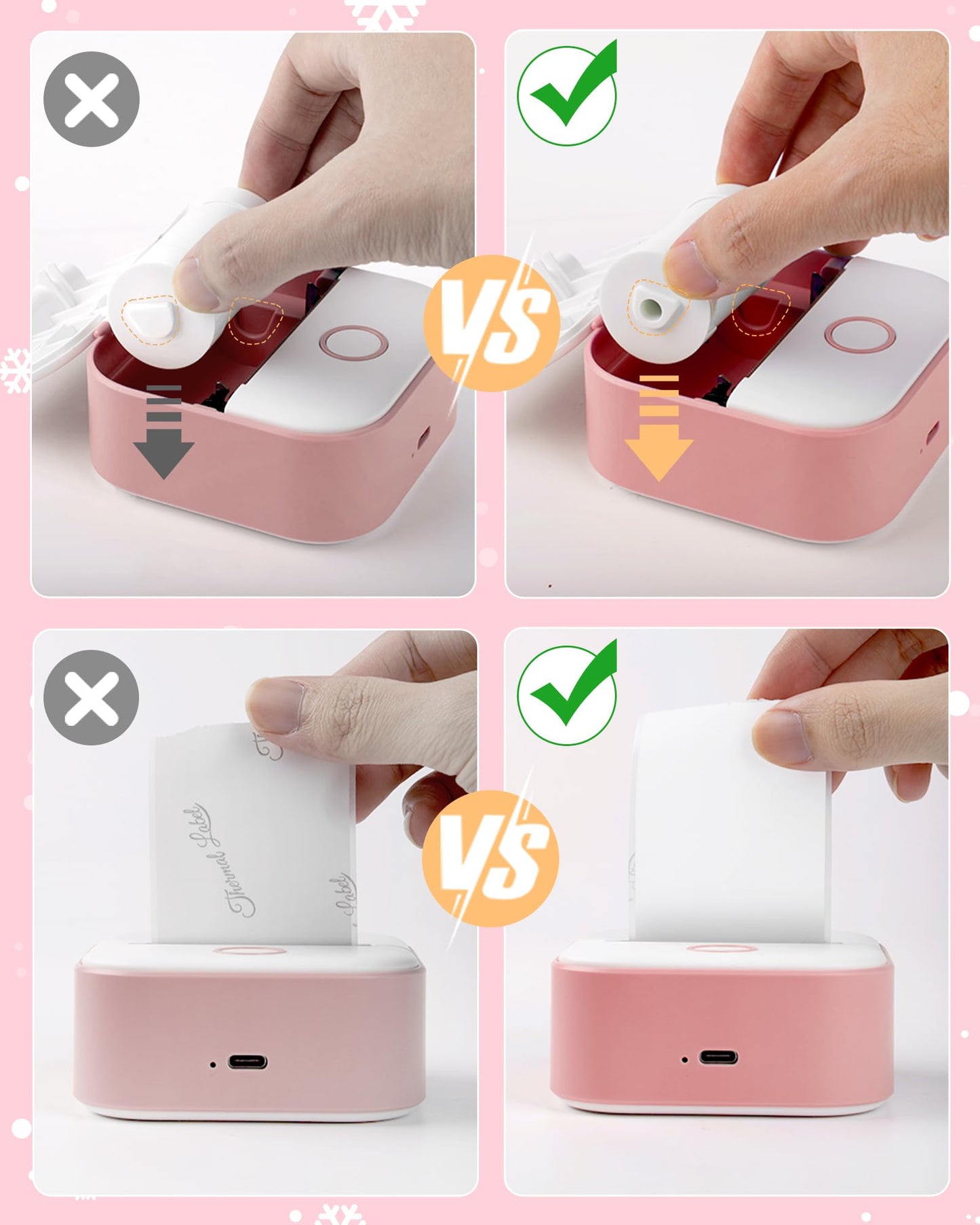 Phomemo Mini-labelprinter, T02 sticker, fotoprinter voor smartphone, mobiele telefoon, thermische printer, klein, met 3 rollen thermisch papier, 203dpi sticker, Bluetooth printbuddy printer, zwart en