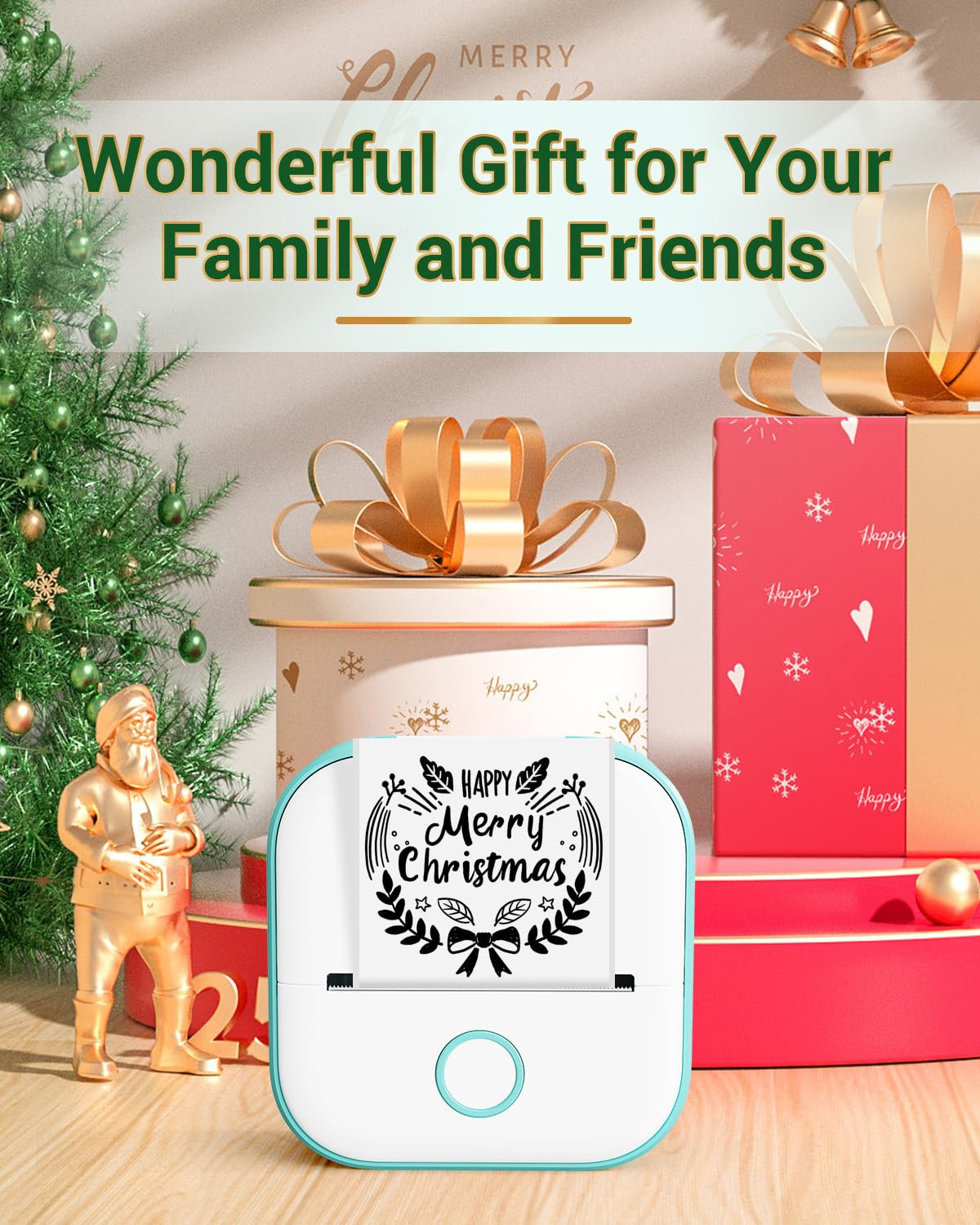 Phomemo Mini Printers,T02 Photo Printer,Mini Portable Wireless Sticker Printer for Kids Children's Day Birthday,Pocket Inkless Bluetooth Printer for Study,Note,Memo,Picture,Journals,Gift,Doodle Dash