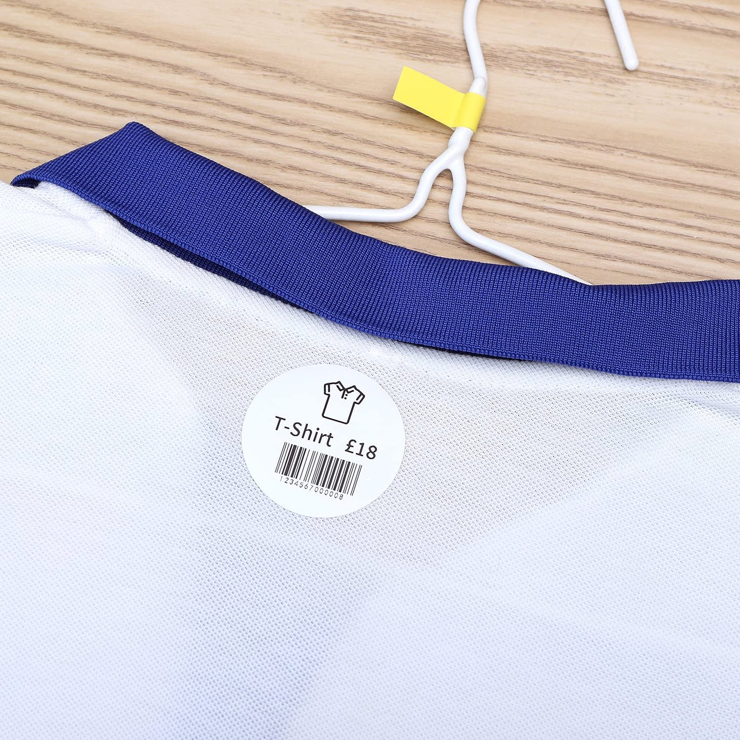 3 rollen van Phomemo Logo Sticker 2 inch ronde witte zelfklevende thermische etiketten papier voor Phomemo M110 M120 M220 Label Maker, gebruikt voor Logo afdrukken, huishoudelijke artikelen markering