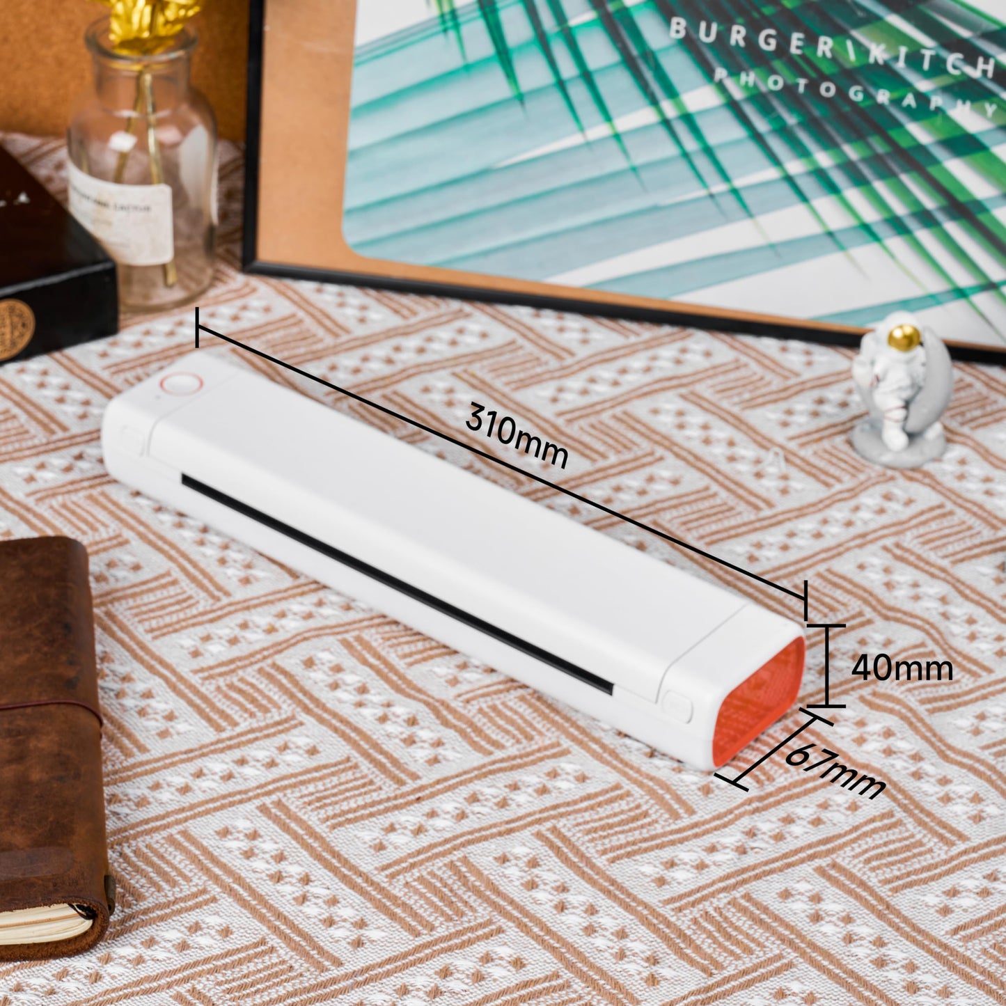 Phomemo Tattoo Stencil Printer, M08F Bluetooth Tattoo Printer for Tattoo Studios, Artists & Beginners, Wireless Tattoo Machine Compatible with Phone, iPad & PC, with 1 Case & Tattoo Transfer Paper