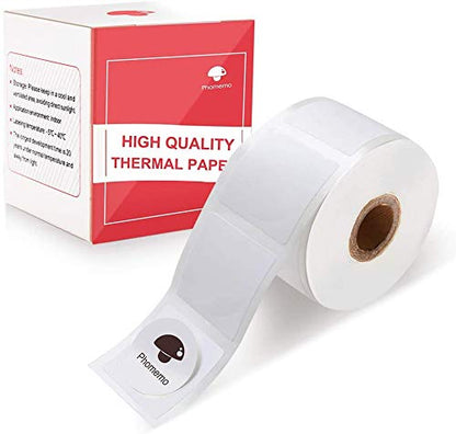 Phomemo Round Label M110 Label,Thermal Multi-Purpose Self-Adhesive Round Label for Phommeo M110 M200 M120 M220 M221 Label Maker, 0.78'' x 0.78'' (20¡Á20 mm) Round Label,DIY Label,300 Labes/Rolls
