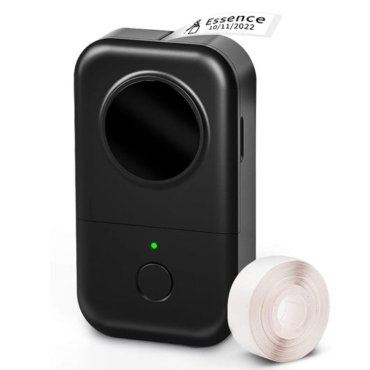 Phomemo D30 Etikettendrucker, Bluetooth Selbstklebendes Etikettiergerät Tragbarer Beschriftungsgerät Selbstklebend Labeldrucker, Wiederaufladbar Ohne Tinte Mini Label Printer Für Zuhause, Büro, Schule
