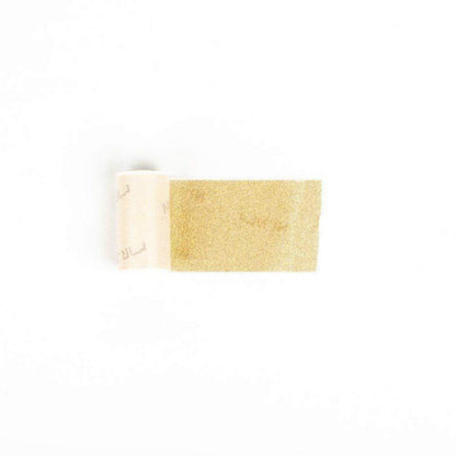 Phomemo Adhesive Transparent Gold Thermal Film Self-Adhesive Sticker Roll Paper for Phomemo M02 / M02S / M03 / M04S Portable Mini Bluetooth Printer, 53mm x 3.5m, 3 Rolls