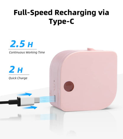 Phomemo P12-Pro Mini drukarka etykiet z Bluetooth, ?adowanie przez USB, samoprzylepna, drukarka etykiet do biura, domu, bezprzewodowa drukarka etykiet dla iOS i Android, r¨®?owa