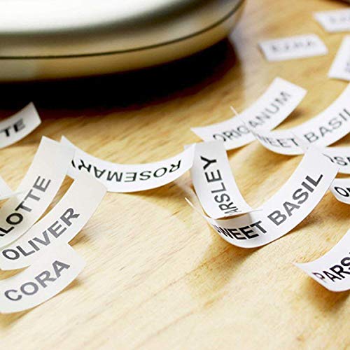 Endless Labels for Phomemo Q31/Q30S/Q30, White Self Adhesive Labels 15mmx6m, BPA Free Stickers, Labels Endlessly Compatible with Colorwing Q30 Bluetooth Labelmaker - 3 Rolls