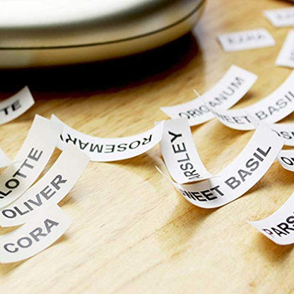 Endless Labels for Phomemo Q31/Q30S/Q30, White Self Adhesive Labels 15mmx6m, BPA Free Stickers, Labels Endlessly Compatible with Colorwing Q30 Bluetooth Labelmaker - 3 Rolls