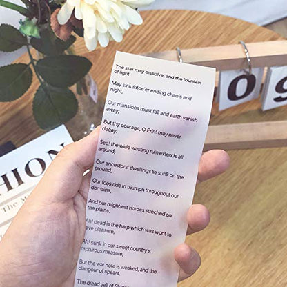 Phomemo Semi-Transparent Sticker Thermal Paper, Self-Adhesive for for Phomemo M02/M02 Pro/M02S/M03 Mini Pocket Printer,50mm x 2.5m, Diameter 30mm, 3 Rolls