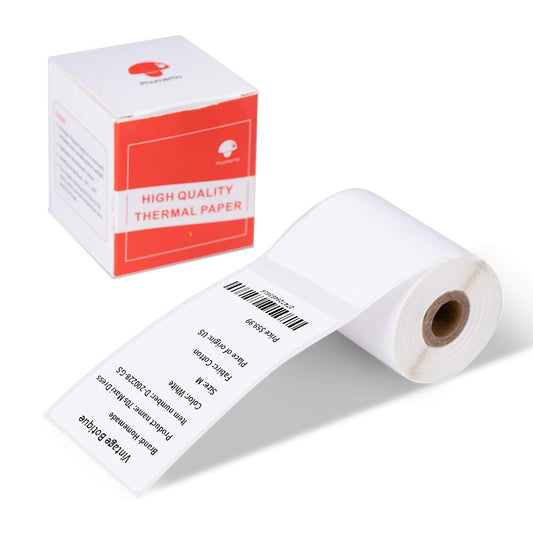 Phomemo 50x80mm Zelfklevende Direct Thermische Etiketten Printer Etiketpapier voor Phomemo M110 Label Maker