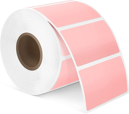 Phomemo 2,25 inch x 1,25 inch witte verzendlabels, zelfklevend, 1000 etiketten/rol, compatibel met MUNBYN, Phomemo, Polono labelprinter, BPA-vrije thermische etiketten voor barcode, adreslabels, 57 x 31 mm¡­