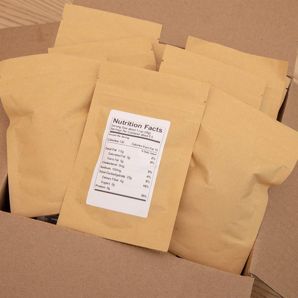 6 rotoli di adesivi per stampanti Phomemo M110/M120 da 50 x 80mm, etichette termiche autoadesive per Phomemo M110/M120/M220/M200, per indirizzi, etichette abbigliamento, ecc