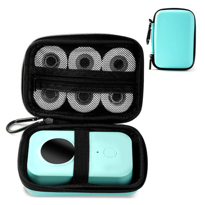 Phomemo D30 D35 Label Maker Case, Waterproof Storage Bag Compatible with NELKO P21/NIIMBOT D11/JADENS D110/SUPVAN E10 Label Printer, Fits for Mini Bluetooth Labels Sticker Machine, Box only