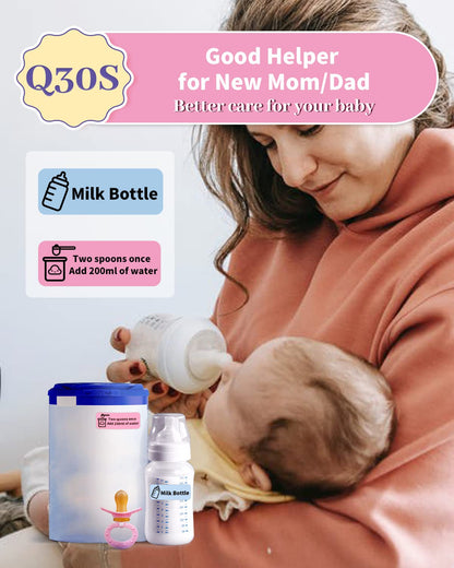 Phomemo Pink Label Maker- Q30S Bluetooh Mini Label Maker Machine Portable Label Printer for Storage/Name/Document Label,Compatible with iOS Android, Pink