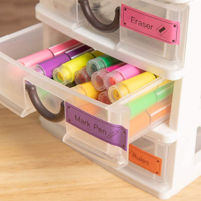 Endlosetiketten f¨¹r Phomemo Q31/Q30S/Q30, Lavendel, Wei?, Rosa Klebeetiketten 15mmx6m, BPA freie Aufkleber, Thermo-Etikettenrolle f¨¹r Colorwing Q30 Bluetooth Labelmaker- 3 Rollen