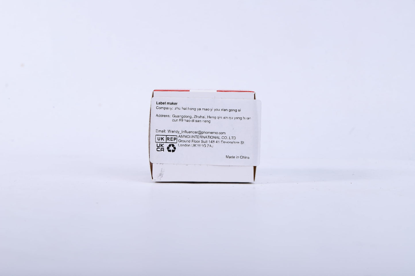 Phomemo Selbstklebendes Thermopapier - Thermoetikettenpapier Benutzt in Phomemo M110 M200 Etikettendrucker,Schmucketikett,Brillenetikett,30 x 25-45 mm (1,18''x 0,98'' -1,77''), 100 Etiketten/Rolle