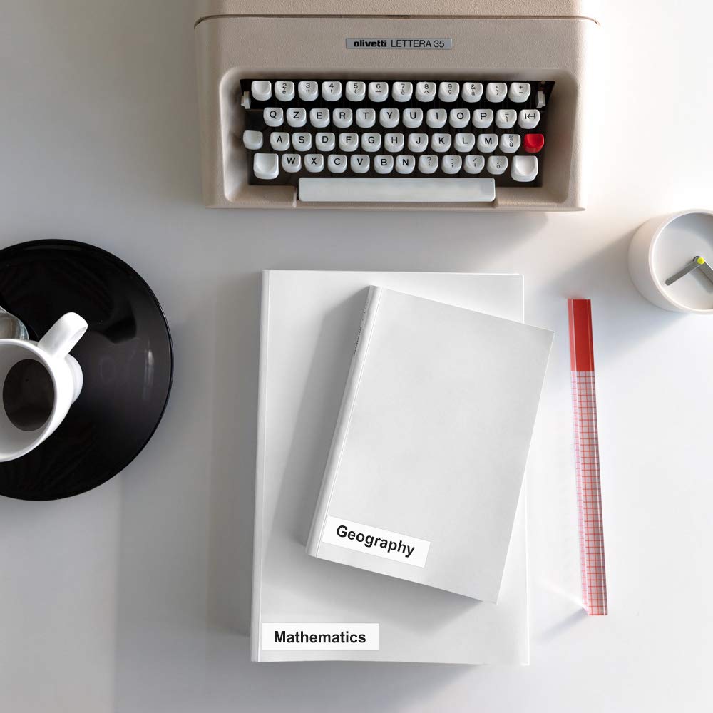 Endless Labels for Phomemo Q31/Q30S/Q30, White Self Adhesive Labels 15mmx6m, BPA Free Stickers, Labels Endlessly Compatible with Colorwing Q30 Bluetooth Labelmaker - 3 Rolls