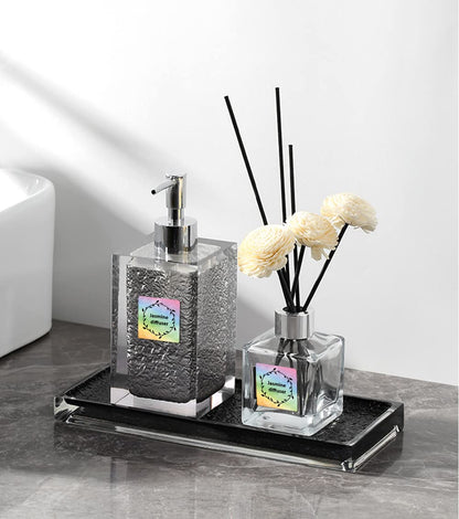 50 * 50mm Etichette con motivo a stella arcobaleno 500/rotolo Etichette arcobaleno quadrate Phomemo 500 fogli/rotolo, compatibili con stampanti di etichette MUNBYN, Phomemo, Polono, BPA free