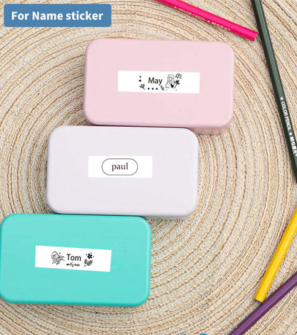 Endless Labels for Phomemo Q31/Q30S/Q30, White Self Adhesive Labels 15mmx6m, BPA Free Stickers, Labels Endlessly Compatible with Colorwing Q30 Bluetooth Labelmaker - 3 Rolls