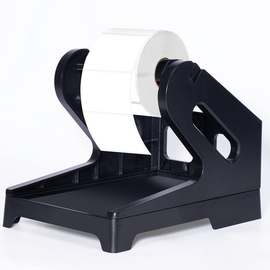 Phomemo Porte-étiquettes thermiques 2 en 1 pour rouleaux et étiquettes sans fin compatible avec les imprimantes d'étiquettes MUNBYN, Phomemo, Rollo, Asprink, iDPRT, Polono, Itari