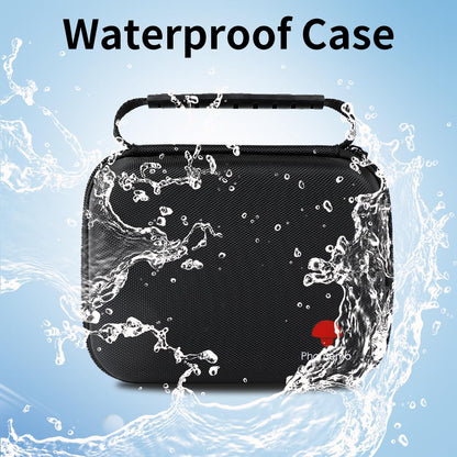 Phomemo Sac d'imprimante, sac portable pour imprimante d'étiquettes M221/M220/M110/M120/M200/M04S/M04AS résistant aux chocs, étanche, sac de support pour imprimante d'étiquettes avec ruban, avec poche