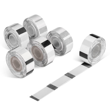 Phomemo D30 Label 14¡Á30mm Transparent Adhesive Thermal Label, 210 Labels/Per Roll, 6 roll, Used for Kitchen Marking, Expiration Date, File Classification and so on
