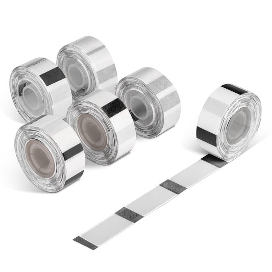 Phomemo D30 Label 14¡Á30mm Transparent Adhesive Thermal Label, 210 Labels/Per Roll, 6 roll, Used for Kitchen Marking, Expiration Date, File Classification and so on