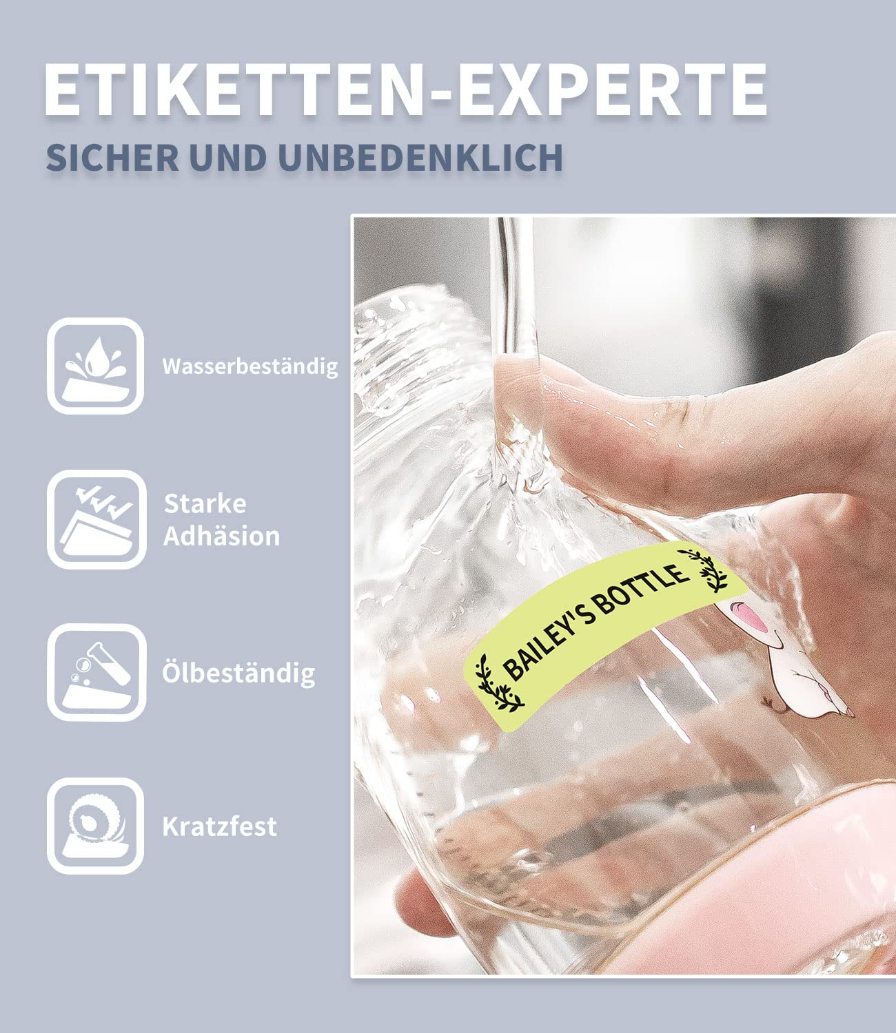Phomemo Q31 Bluetooth Labeller, Geschenkset Q31 Label Printer voor uw familie en vrienden, Zelfklevende Labeller voor Thuis & Kantoor-met 3 Labelrollen (Zwart)