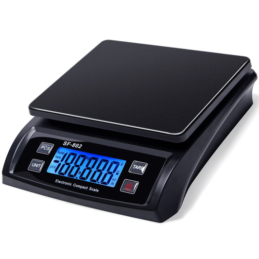 Phomemo Shipping Scale, Accurate Durable Digital Postal Scale 66lb / 0.1oz with Hold and Tare Function, LCD Display, Auto-Off, Postage Scale for Packages and Mailing, DC Adapter Included