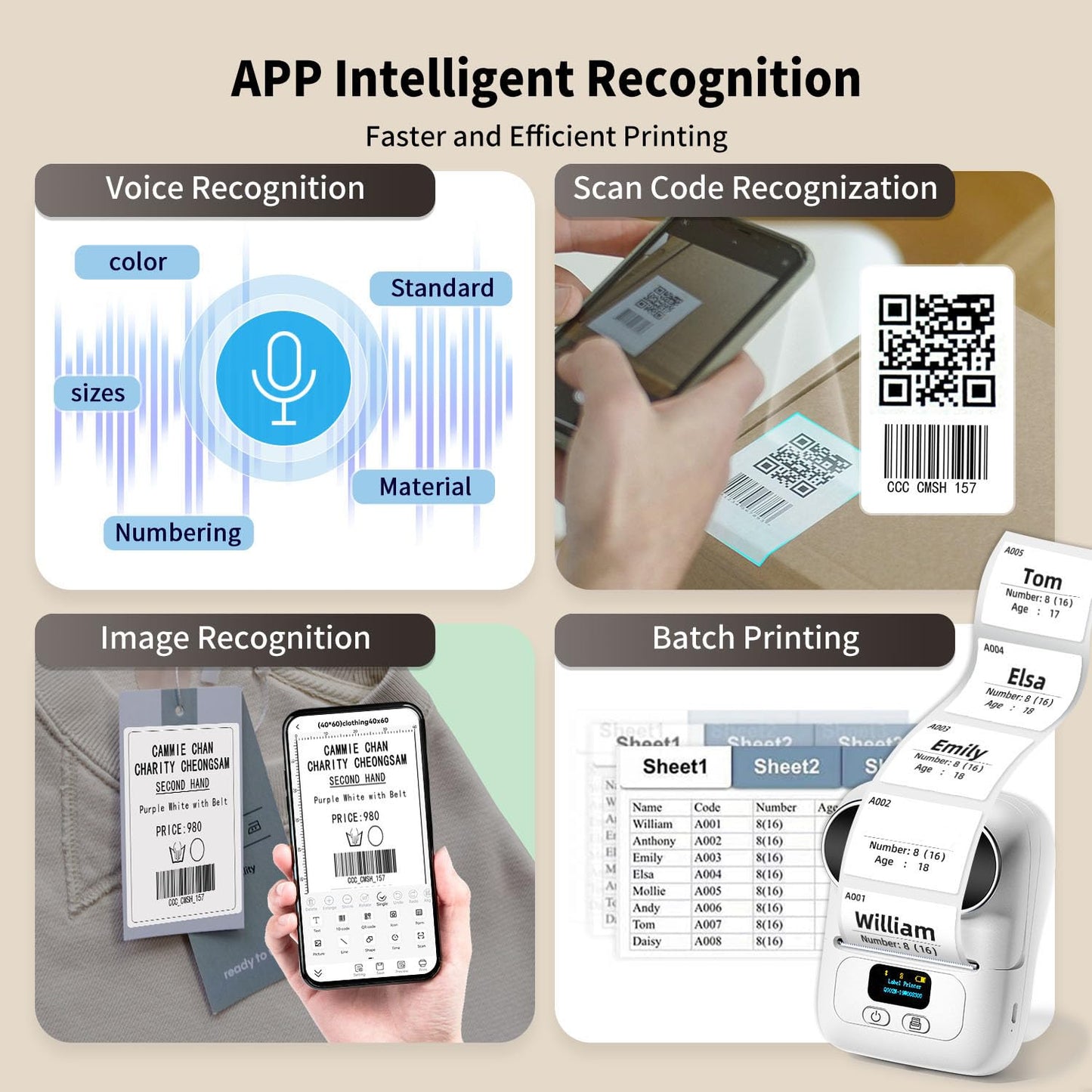 M110 Label Maker WH