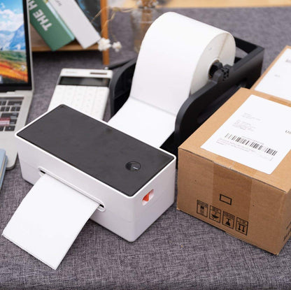 Phomemo 4 ''x 6'' direkte Thermoetiketten, Versandetiketten , Kompatibel mit allen Kurierunternehmen, kompatibel mit allen Desktop-Thermoetikettendruckern (500 Etiketten)