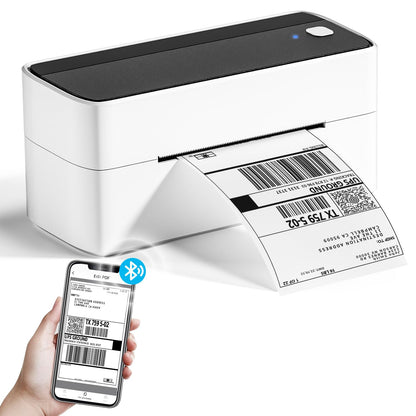 Phomemo 241BT Bluetooth Thermal Label Printer, Shipping label printer 4x6, Label Printer BLuetooth for Home, Office and Business, Thermal Printer for Hermes, Royal Mail, Amazon, Shopify, Ebay, etc