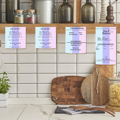 Papel phomemo - pegatina arco¨ªris de 10 a?os, m02 / m02pro / m02s / m03 / m03as / m04s / m04as mini impresora de pegatina, mini aguja caliente, 3 rollos