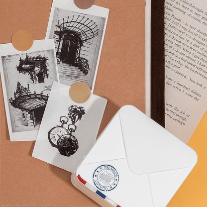 Carta Phomemo-20 anni adesivi bianchi, M02/M02PRO/M02S/M03/M03AS/M04S/M04AS mini carta adesiva stampante, mini carta ad ago caldo, 3 rotoli