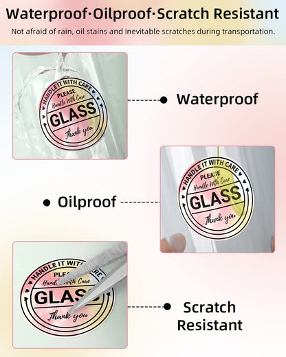 Phomemo 2 Inch Round Thermal Labels, Adhesive Circle Stickers Printer Label, Circular Direct Thermal Printer Label for Thank You Cards, Logo Design, Address, QR Code, 750pcs