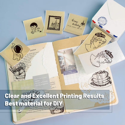 Phomemo Printer Paper - M02/M02Pro/M02S/M03/M03AS/M04S/M04AS Sticker Printer Paper, White/Silver Glitter/Golden Glitter Pocket Thermal Printer Paper Self Adhesive Sticker Paper, 3 Rolls