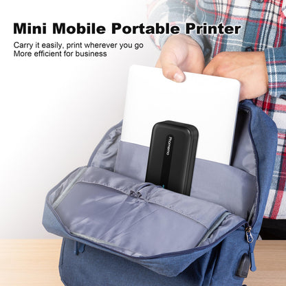 Phomemo Portable Printers Wireless for Travel,M832 Thermal Printer, Bluetooth Inkless Printer Support 8.5''x 11'' US Letter,Built in Paper Bin,Compatible with Phone and Laptop for Home,Office,School